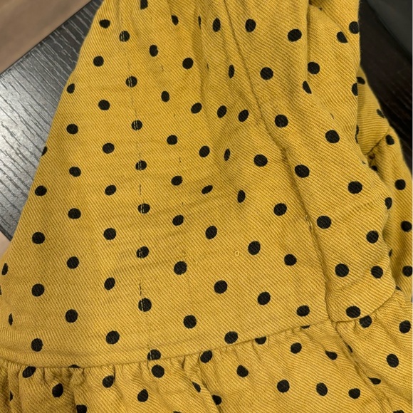 Zara Button Front Polka Dot Dress - Picture 5 of 6